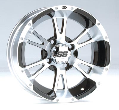 SS 112 ATV Chrome/Black(Alloy) Wheel