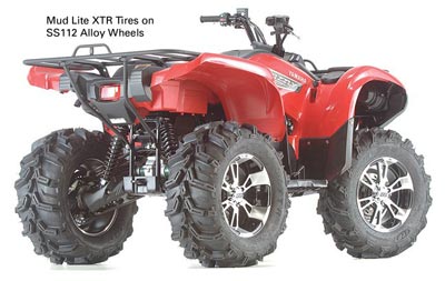 Mud Lite XTR Tires on SS112 Alloy Wheels