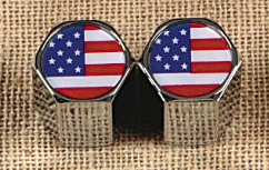 MOTO CAPS - USA FLAG