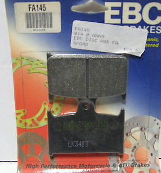 EBC FA145 Kevlar Organic Front Brake Pads / Shoes - FA145