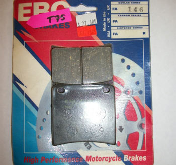 EBC FA146 Kevlar Organic Brake Pads / Shoes - FA146
