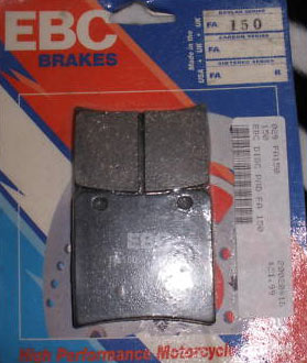 EBC FA150 Kevlar Organic Rear Brake Pads / Shoes - FA150
