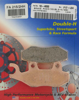 EBC FA215/2HH Double-H Sintered Metal Rear Brake Pads / Shoes - FA215/2HH