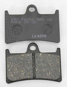 EBC FA252 Kevlar Organic Front Brake Pads / Shoes - FA252