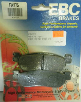 EBC FA275 Kevlar Organic Brake Pads / Shoes - FA275