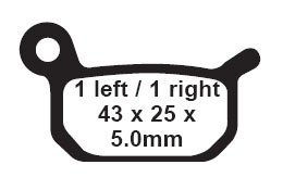EBC FA325R Long-Life Sintered 