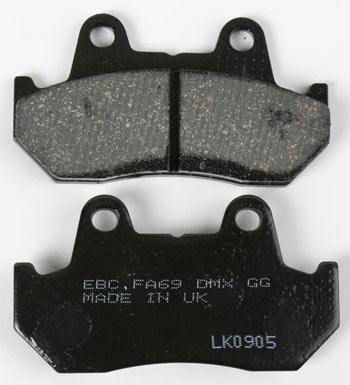 EBC FA69 Kevlar Organic Front Brake Pads / Shoes - FA69