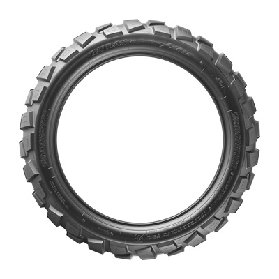 AX41 Battlax Adventurecross Rear Tire, side view