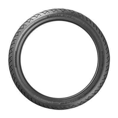 BT46 Battlax Racing Touring Front Tire, side view