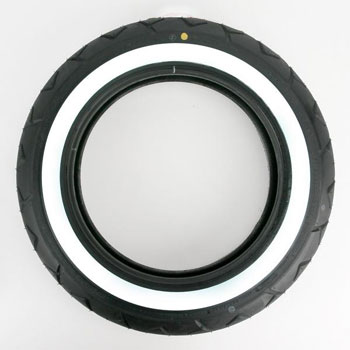 Bridgestone Exedra G702 Street Tires 180/70-15 Rear White Wall