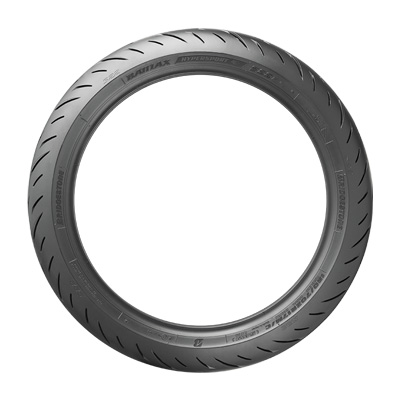 S22 Battlax Hypersport Front Tire, side view