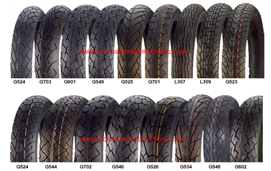 Bridgestone AC03F 100/90-19 Black Wall TT Frt - 92606