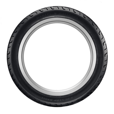 D401 Motorcycle Tire side view