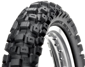 Dunlop MX71 Competition Series Hard Terrain Offroad Tires 90/100-14 Rear