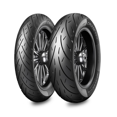Cruisetec Tire, Front & Rear together, angled view