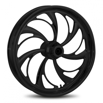 RC Components Helix Black Forged Aluminum Wheels - Front or Rear