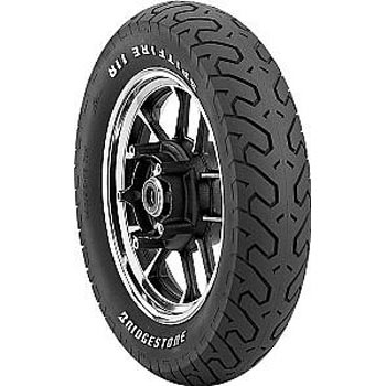 Bridgestone Spitfire S11 Street Tire with Raised White Letters 100/90-19 Front