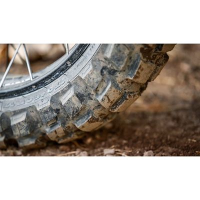  closeup look of Anakee Wild Dual Sport Tire