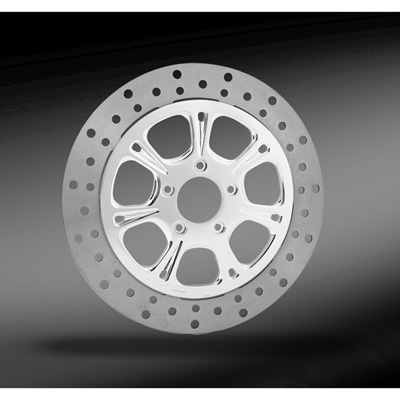 Epic Trike Forged wheel matching rotor