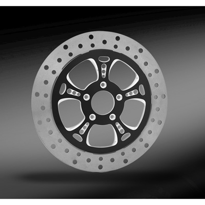Holeshot Eclipse wheel matching rotor shown