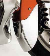 Big Bike Parts Chrome Front Fender Extension - GL1800