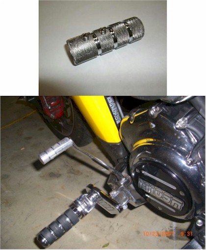Cycle House Replacement Billet Aluminum Shift Peg - Suzuki M109R