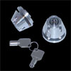 Chrome Cnc Billet Helmet Locks (Pair)