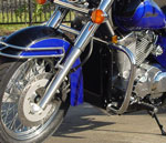 MC Enterprises Full Size Engine Guards - VT750 Aero / VT750C2 Spirit (shaft drive spirit)