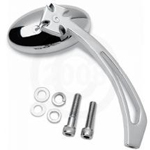 Drag Specialties Mirrors with Sculptured Stems - Maltese Cross Stem