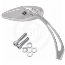 Drag Specialties Mirrors with Sculptured Stems - Slayer