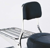 Cobra Short (14 In.) Sissy Bar And Pad -  750 Aero 04-up