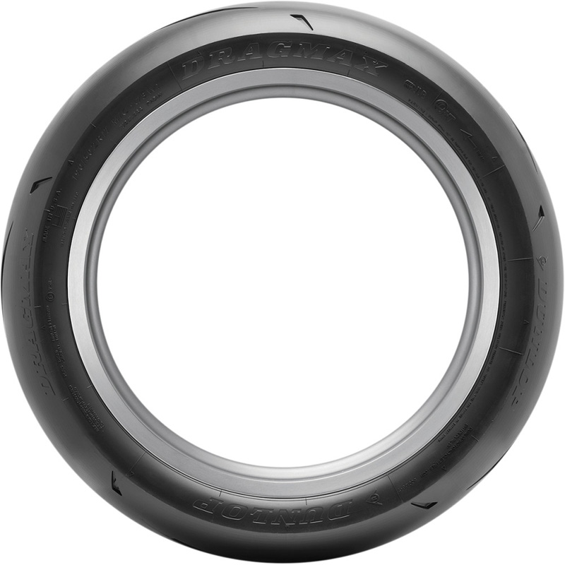 Max Motosports Rear Motorcycle Tire 190/50-17 – Blackwall, H Speed Rated, Run Flat