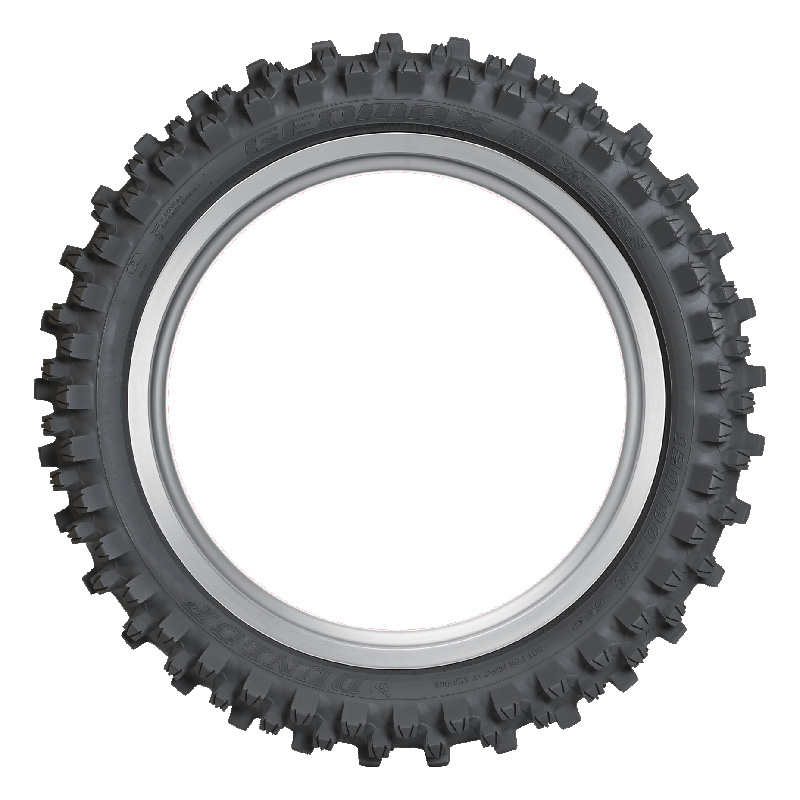 thumbnail image 2 of Dunlop Geomax MX34 Rear Dirt Bike Tire - 110/90-19 (45273515) For Motocross 2 of 3