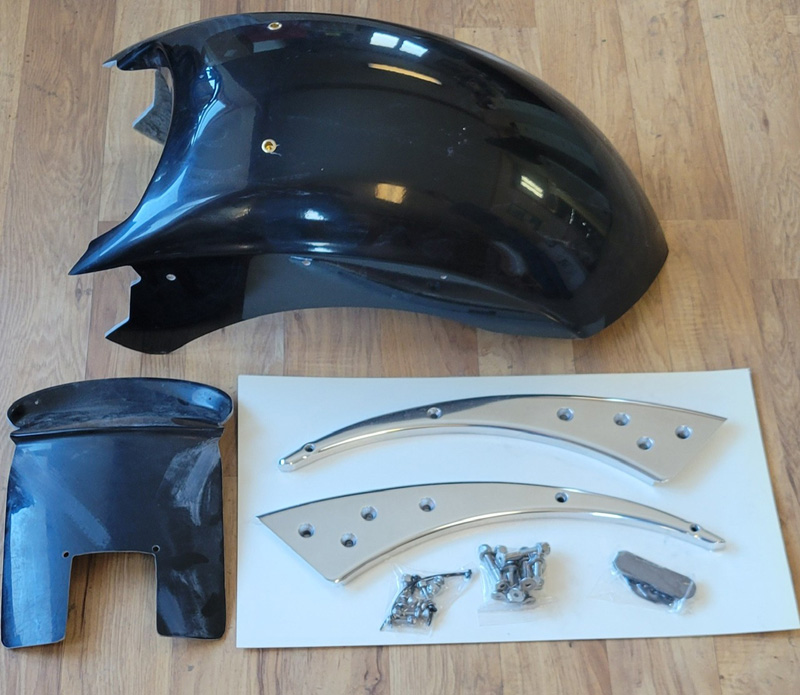 Rear Fender, Swingarm, and Torque Arm Kit for Big Wheel 260 Fat