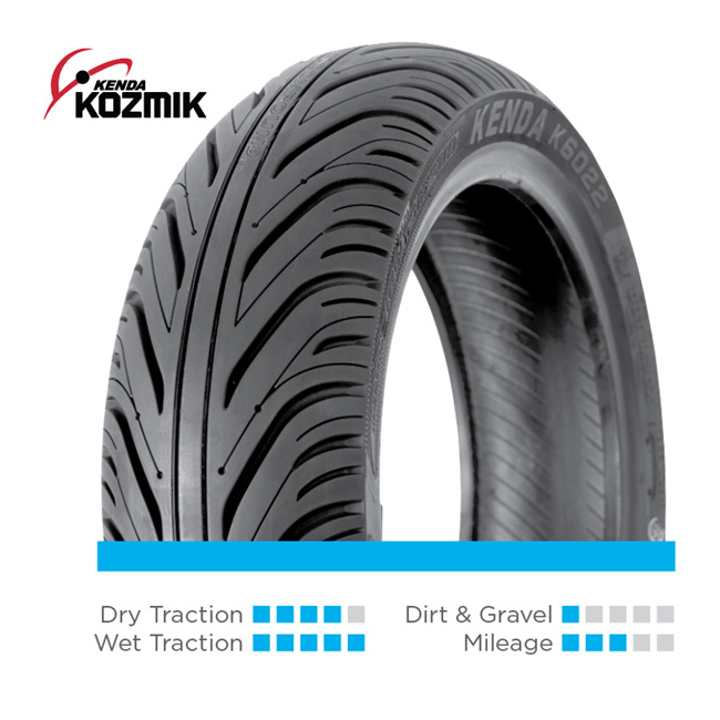 Kenda K6022 Kozmik Scooter Tire 120/70-12 Front/Rear [51L