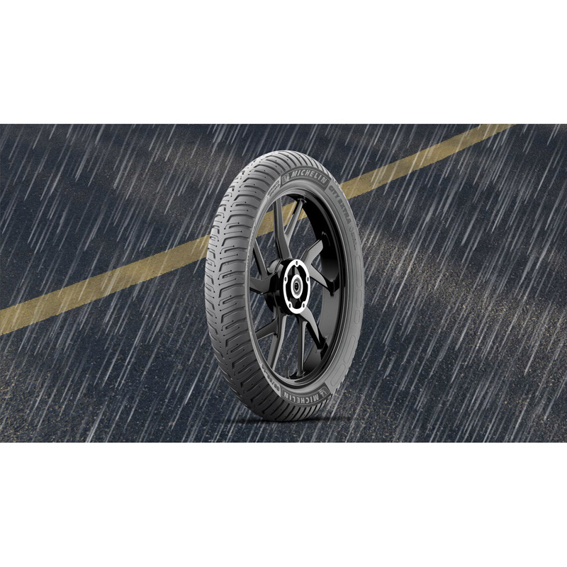 Michelin City Extra Tire 3.00-10 – Puncture Resistant Scooter/Moped Tire For All-Season Grip