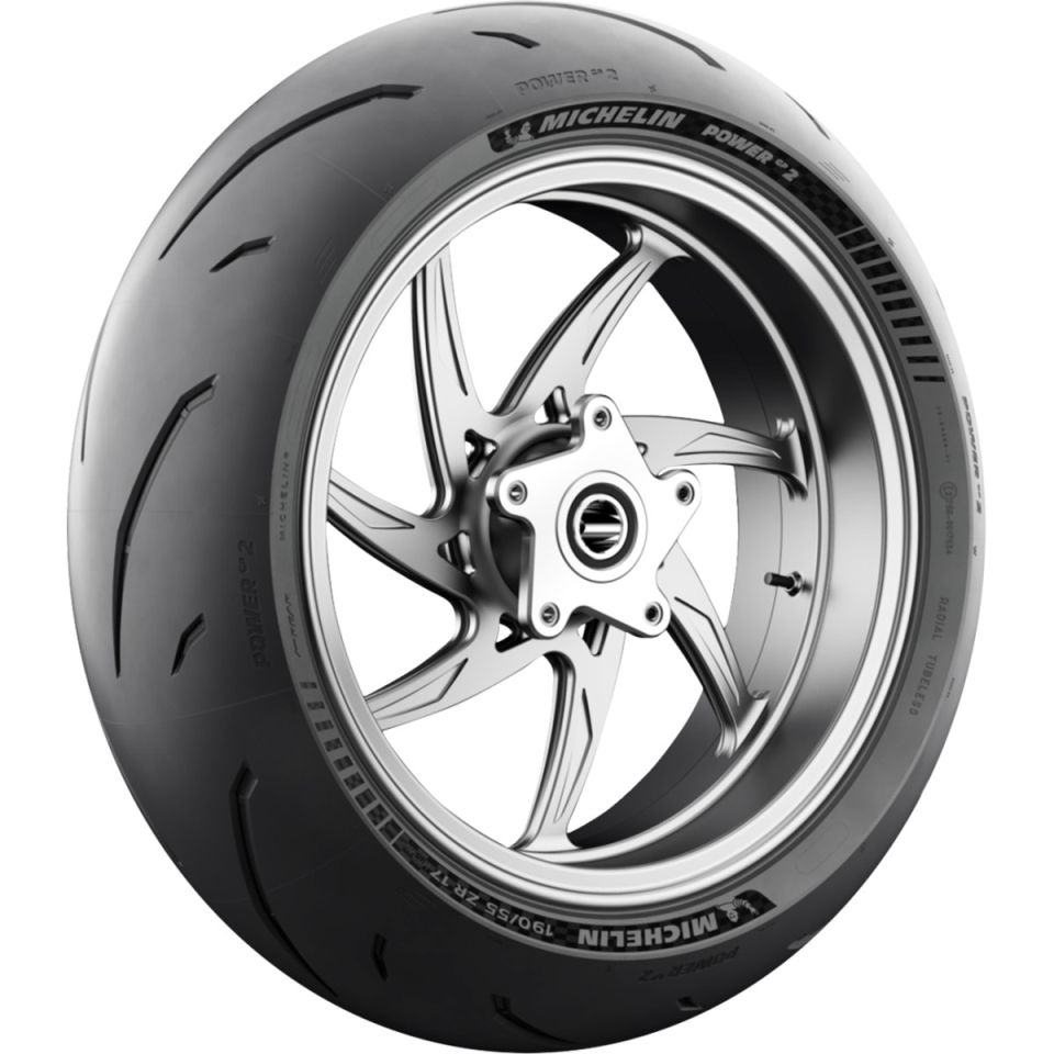 Michelin Power GP2 Tire 200/55ZR17 Rear [78W] | MotorcycleTire.com