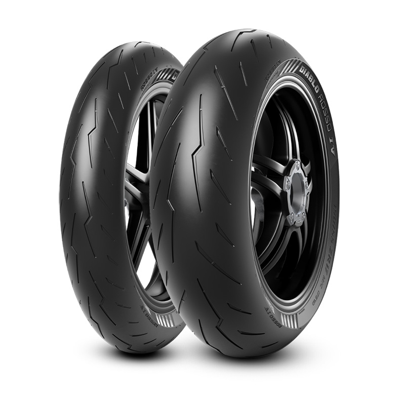 Pirelli Diablo Rosso IV Radial Tire 150/60R17 Rear [66W