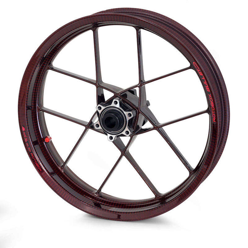 パーツ Kitt design CarbonTri-spoke F-Wheel Carbon Fiber Star Tek Front Wheel by BST (16007-7055-16-275)