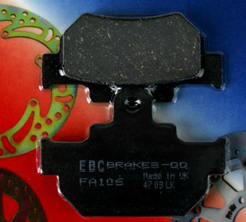 EBC Organic Front Brake Pads For Suzuki S40 Boulevard & LS650 Savage – FA106 OEM Replacement