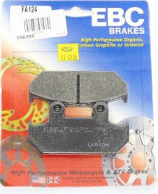 EBC FA124 Kevlar Organic Front Brake Pads / Shoes