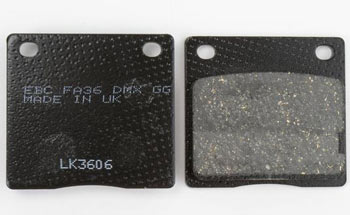 EBC FA36 Kevlar Organic Rear Brake Pads / Shoes