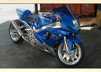 Predator Front & Rear wheel shown on a Suzuki GSX-R motorcycle