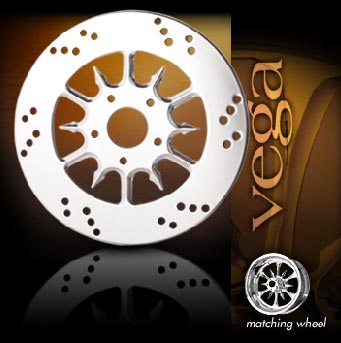 Vega wheel's matching rotor