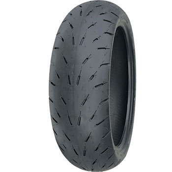 shin Shinko Hook-Up Drag Radial Motorcycle Tire 180/55ZR17 Rear