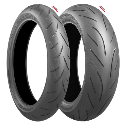 ブリヂストンBATTLAX S21 120/70-17, 190/55-17 Bridgestone S21 Battlax Hypersport Tire 190/55ZR17 Rear [73W