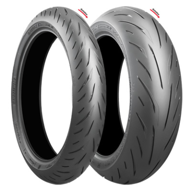 Bridgestone S22 Battlax Hypersport Tire, H-Range 110/70R17 Front [54H]