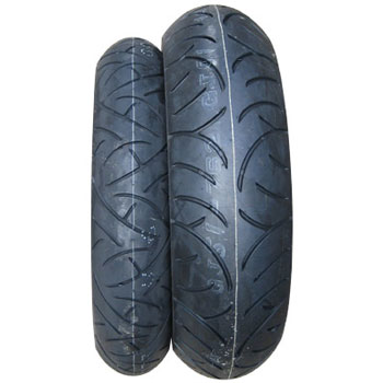 パーツ BT021 120/70ZR17 180/55ZR17 BRIDGESTONE Bridgestone Battlax BT021 Tire Black Size 120/70ZR17 #122263