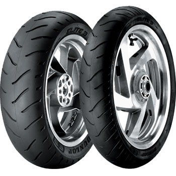 Dunlop Elite 3 Radial Street Tires 120/70R21 Front