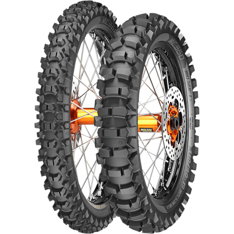 Metzeler MC360 Midsoft Offroad Tire 120/8018 Rear